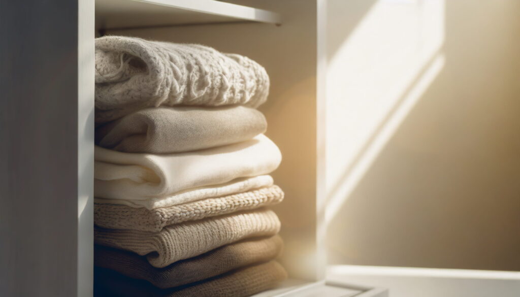 organização de guara-roupas