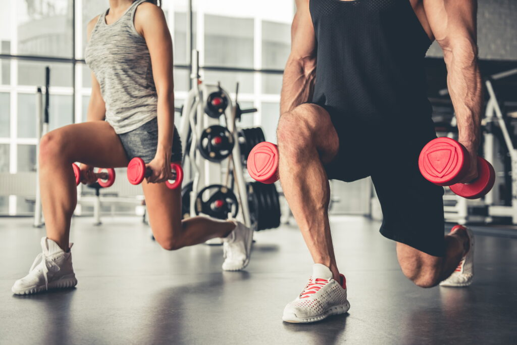 treino de musculação