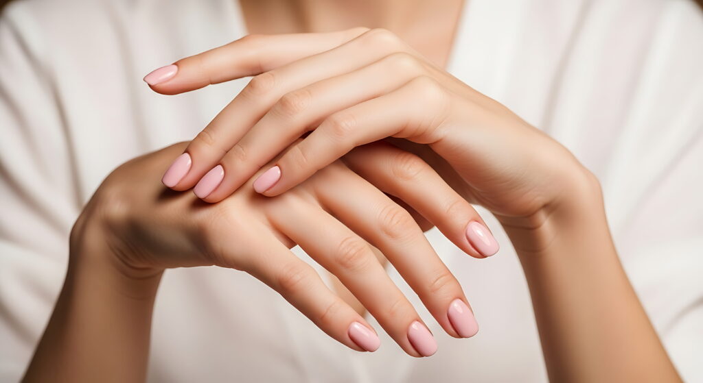 mãos femininas