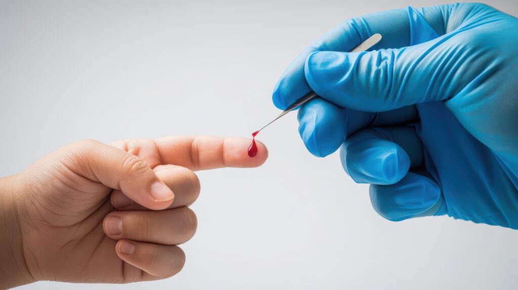 exame de sangue