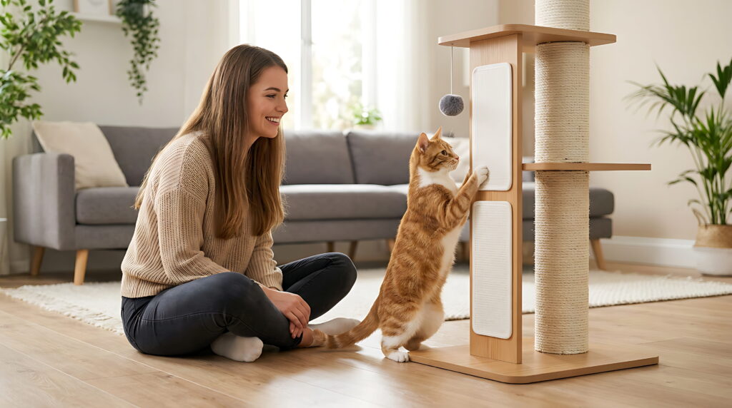 gato brincando